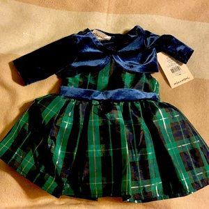 Newborn 3 piece dress